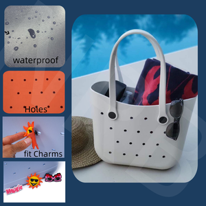 Bolso impermeable de Pvc para mujer, <span class=keywords><strong>bolsa</strong></span> de plástico Eva personalizable, para playa, para Verano - Product Image 5