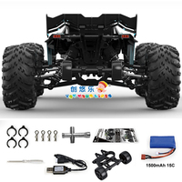 Coche RC sin Escobillas SCY-16102PRO 1/16, Camioneta de Carreras de Alta Velocidad 50-70KM/H, Vehículo Monstruo Todoterreno 4WD, Crawler de Grado Hobby, Juguetes RTR