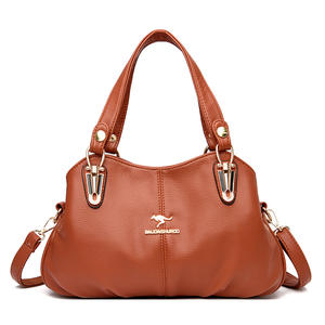 Custom Designer Wholesale Brand Fashion Latest Tote Pu Handbag Large Hand <b>Bag</b> for Women - Product Image 1