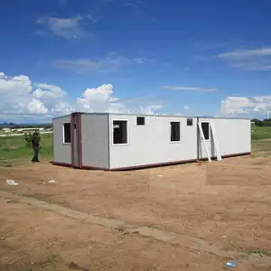 预制房屋便携式应急避难所组装可折叠应急房屋轻型钢架