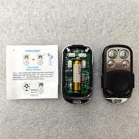 Télécommande de clonage automatique 433 MHz pour ouvre-porte de garage, duplicateur de code, émetteur 4 touches