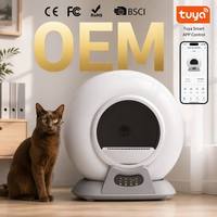 Kotak Pasir Kucing Otomatis Toilet Kucing Pintar Kotak Pasir Otomatis Pembersih Sendiri Kotak Pasir Otomatis untuk Anak Kucing