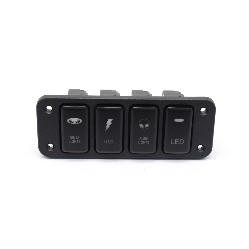 12V Led Light Bar with 4 Push Button Switches for Toyota