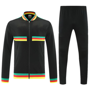 طقم تدريب كرة القدم بالجملة 2526 طقم تدريب كاميروني بأكمام طويلة للرجال طقم رياضي بأكمام طويلة قابل للتنفس - Product Image 2