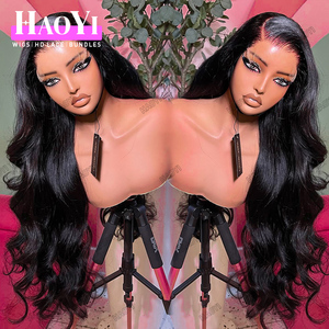 Nguyên Trinh Nữ Việt Tóc Giả Tóc Con Người Ren Phía Trước, Brazil Sóng Cơ Thể Bán Buôn Glueless 13X4 Đầy Đủ HD Ren Phía Trước Tóc Giả Cho Phụ Nữ - Product Image 1