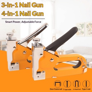 <span class=keywords><strong>Pistolet</strong></span> à clous manuel 3-en-1, agrafeuse 4-en-1, <span class=keywords><strong>pistolet</strong></span> Martin en forme de U pour le travail du bois - Product Image 5