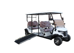 WELIFTRICH-Silla de ruedas eléctrica de 4 asientos, carrito de golf, scooter de movilidad de cuatro ruedas <span class=keywords><strong>para</strong></span> ancianos y <span class=keywords><strong>discapacitados</strong></span> EW2028WC - Product Image 2