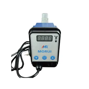 5bar Acid Chlorine Chemical Dosing Electronic Metering Pump Wooden Case Blue Liquid CE Certificate 24 Water Pump 220 V