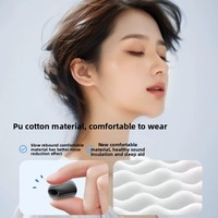 Bouchons d'oreilles en silicone en forme de cœur, mignons, doux pour la peau, isolants du bruit, bloquent le ronflement pour le sommeil, les voyages, les études et le travail