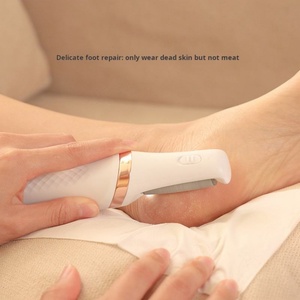 Foot Wholesale AAA Battery Waterproof Exfoliating Factory Wholesale Multi Functional Waterproof and Fully Washable Foot Grinder - Product Image 1