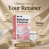 Comprimés nettoyants effervescents jetables pour prothèses dentaires, parfum menthe naturelle, écologiques et solubles, pour usage avec les appareils de rétention