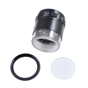 Lente d'<span class=keywords><strong>Ingrandimento</strong></span> 10x con Reticolo, Lente Regolabile con Illuminazione LED e <span class=keywords><strong>Scala</strong></span> Graduata - Product Image 2