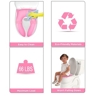 Bambini Scherza il Bambino Pieghevole Pastiglie di Viaggio sedile del water Portatile Riutilizzabile Sedile del Water Per Potty Training di Sicurezza toilet seat Covers - Product Image 4