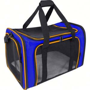 Bolsa de Transporte Plegable y Portátil para Mascotas, Bolsa de Viaje Transpirable para Gatos, Mochila Doble para Gatos, Transportín para Mascotas - Product Image 2