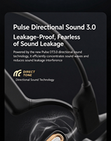 X5 Earphone Bluetooth Konduksi Tulang Headset Nirkabel Pengait Telinga Ganda IPX6 Olahraga Lari