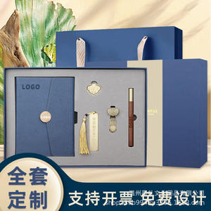 ชุดของขวัญสมุดโน้ตหนัง PU พับสามตอน พร้อมบริการเย็บแบบไร้รอยต่อ ปั๊มโลโก้ตามสั่ง เหมาะสำหรับธุรกิจ สำนักงาน และของแจกส่งเสริมการขาย - Product Image 3