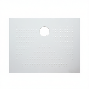 Receveur de douche rectangulaire en céramique blanc mat 70 x 100 cm H3.6 - Product Image 2