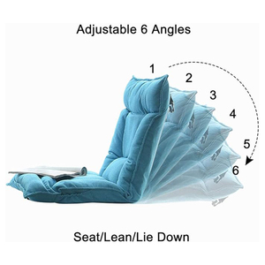 Balcon appartement inclinable les loisirs vivants pouf chaises pour chambre fauteuil moderne <span class=keywords><strong>regarder</strong></span> <span class=keywords><strong>la</strong></span> télévision jouer à des jeux canapé de lecture paresseux - Product Image 5