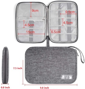 Travel Electronics Accessory Gadget Organizer <strong>Bag</strong> Digital Storage <strong>Cable</strong> <strong>Bag</strong> for Camera Gear &amp; Accessories - Product Image 2