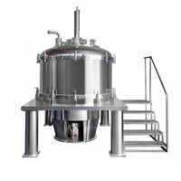 Centrifugeuse verticale LGZ en acier inoxydable pour la séparation solide-liquide avec composants essentiels du moteur et des roulements pour les produits fibroïdes