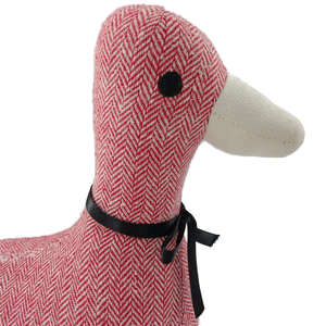 Cute Pink Herringbone <strong>Duck</strong> <strong>Door</strong> <strong>Stop</strong> Decorative Fabric Animal <strong>Door</strong> <strong>Stop</strong> Home Decoration Animal <strong>Duck</strong> <strong>Door</strong> Stopper - Product Image 4