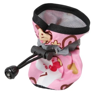 Chaussures à semelles souples pour chien, jaunes, respirantes, en polyester, paquet de 4, pour chiots, chaussures pour animaux de compagnie, bottes de pluie imperméables toutes saisons - Product Image 4