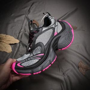 Baskets Chunky en Maille Respirante avec Semelle Plateforme en Caoutchouc Rétro, Amortissantes et Antidérapantes, Idéales pour le Quotidien des Hommes - Product Image 3