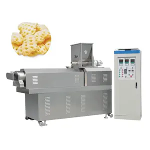 Machine extrudeuse électrique pour snacks, avec extrudeuse de farine de maïs, ligne de production d'aliments