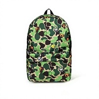 Mochila de Dibujos Animados BABY MILO, Mochila Escolar Pequeña, Linda y Versátil, para Hombres y Mujeres, Perfecta para Parejas en el Campus, Cierre de Cremallera de Poliéster