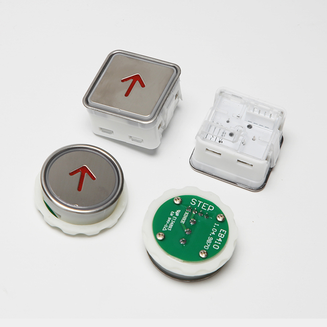Elevator Accessories Newly Designed Elevator Button, square Circular EB210/EB410 Elevator Button