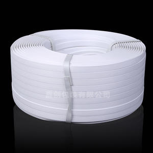 Correas de Embalaje de Papel Sandwich Blancas Hechas a Mano de 10 kg, Correas de Embalaje de Plástico Manual de PP - Product Image 1