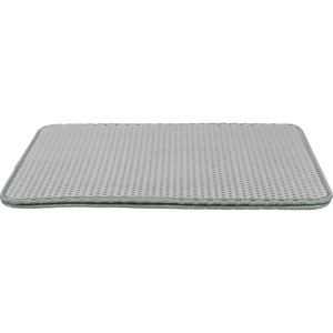 Alfombrilla para caja de arena para gatos EVA, 58 x 75 cm, gris, higiénica, con filtro - Product Image 1