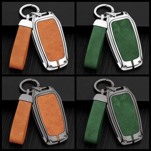 Funda de cuero de aleación de Zinc para llave de coche, alta <span class=keywords><strong>calidad</strong></span>, venta al por mayor, creativa, para Toyota Crown, Corolla, Rav4, Ch-r, Camry, Hilux, Fortuner, Fob - Product Image 6