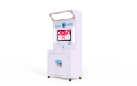 Photomaton commercial de style disco, machine interactive pour selfies, imprimante rapide, appareil photo reflex numérique, promotion d'événements, photomaton