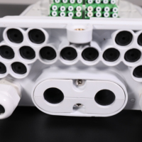 Prix du fabricant à chaud ABS Type 1x8 et 1x16 Fibre Optique PLC Splitter Cassette Pigtail Distribution Box pour FTTH