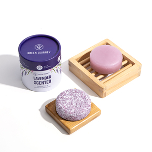 Lavender Scented <b>Shampoo</b> & Conditioner Bar | Sulfate-Free, Nourishing, <b>Moisturizing</b> Solid Hair Care for All Hair Types - Product Image 3