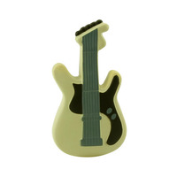 Bola Penghilang Stres Bentuk Gitar Logo Kustom, Gitar Elektrik, Pereda Stres, Mainan Penghilang Stres, Bola Stres