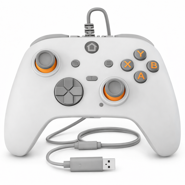For USB Wired Joystick Dual Vibration Game Controller for Windows (7/8/9/10) PC Gaming Controller