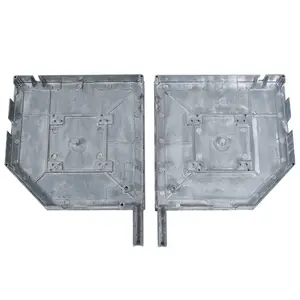 Persiana enrollable Persianas Soporte lateral Accesorios para puertas de persiana de aluminio de 45 grados