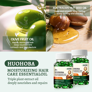 Aceite de Jojoba Orgánico Natural Personalizado, Vitaminas para el Cabello, Reparación sin Enjuague, Nutrición, Cuidado Anticaspa, Control de Grasa, Ácido Hialurónico, Aminoácidos - Product Image 4