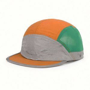หมวกแก๊ปแบบ snapback 7 แผง ทรงสปอร์ต กันน้ำ สีทูโทน ผลิตตามสั่งจากโรงงาน เหมาะสำหรับวิ่งและเล่นเบสบอล - Product Image 2