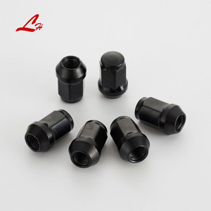 Ôxít đen xe Hub bánh xe Nut M12 * 1.25 M14 thép không gỉ Chrome mạ ô tô bánh xe <span class=keywords><strong>Lug</strong></span> <span class=keywords><strong>Nuts</strong></span> - Product Image 2