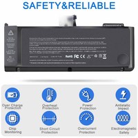 بطارية لابتوب A1382 A1286 لماك بوك برو 15 بوصة ببطارية ماك بوك برو A1286 (منتصف وقت مبكر: بمنتصف منتصف