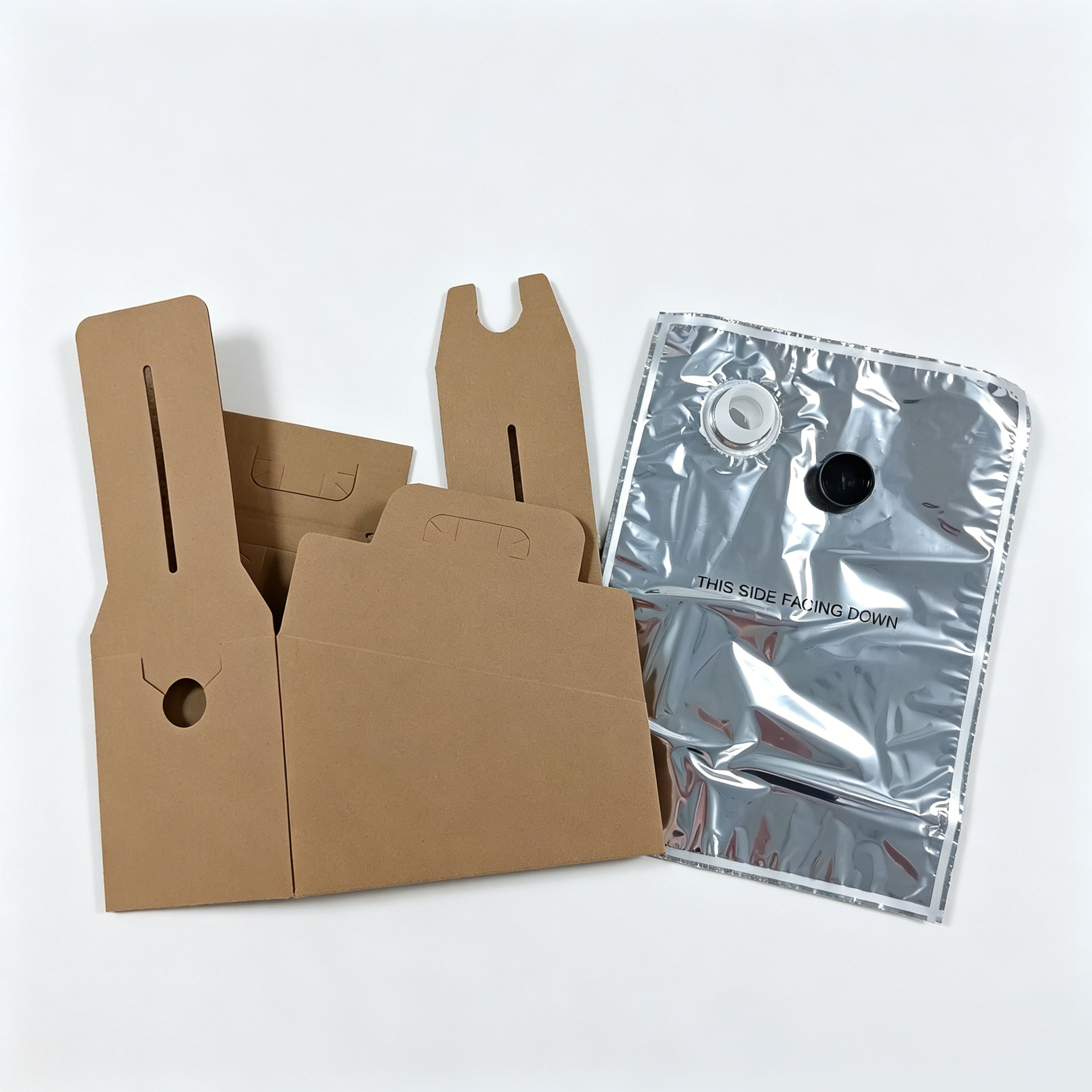 Caja y bolsa personalizadas