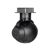 Kamera Gimbal Ringan Micro U818M EO + IR + LRF Laser Rangefinder untuk Muatan UAV, Inspeksi AI, Zoom Video