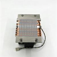 Dissipateur thermique pour processeur de serveur 250W pour AMD SP5 2US22 Socket 6, 6 caloducs en cuivre, base en aluminium, ailettes en aluminium, radiateur de refroidissement pour serveur