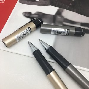 Deli S95 Gel Pen 0.5mm Metal Body Smooth Writing Office School Use Black Ink - Product Image 3