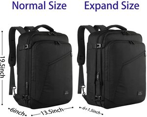 Nhà Máy 40L Du Lịch Ba Lô Chuyến Bay Được Phê Duyệt Carry On Bag Quốc Tế Bền Polyester Máy Tính Xách Tay Ba Lô Bán Buôn Ba Lô - Product Image 5