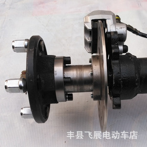 Diferencial de Eje Trasero para Vehículo Eléctrico FZ con Freno de Disco para Motocicleta Todoterreno, Ensamblaje de Transmisión Metálico - Product Image 2