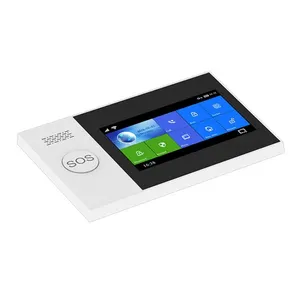 PG-107 GSM WiFi Sistem Alarm Rumah Tuya Smart Life APP Nirkabel 433MHz Kit Alarm Keamanan Mendukung Alexa & Asisten Google